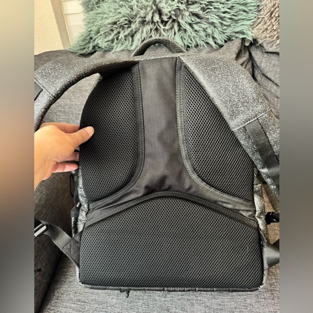 Rebel Athletic Dream Bag – Large, Black with Black Zipper and Black Crystals - Picture 5 of 15